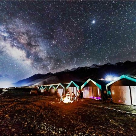 P3 Camp Pangong Bed & Breakfast Spangmik Bagian luar foto