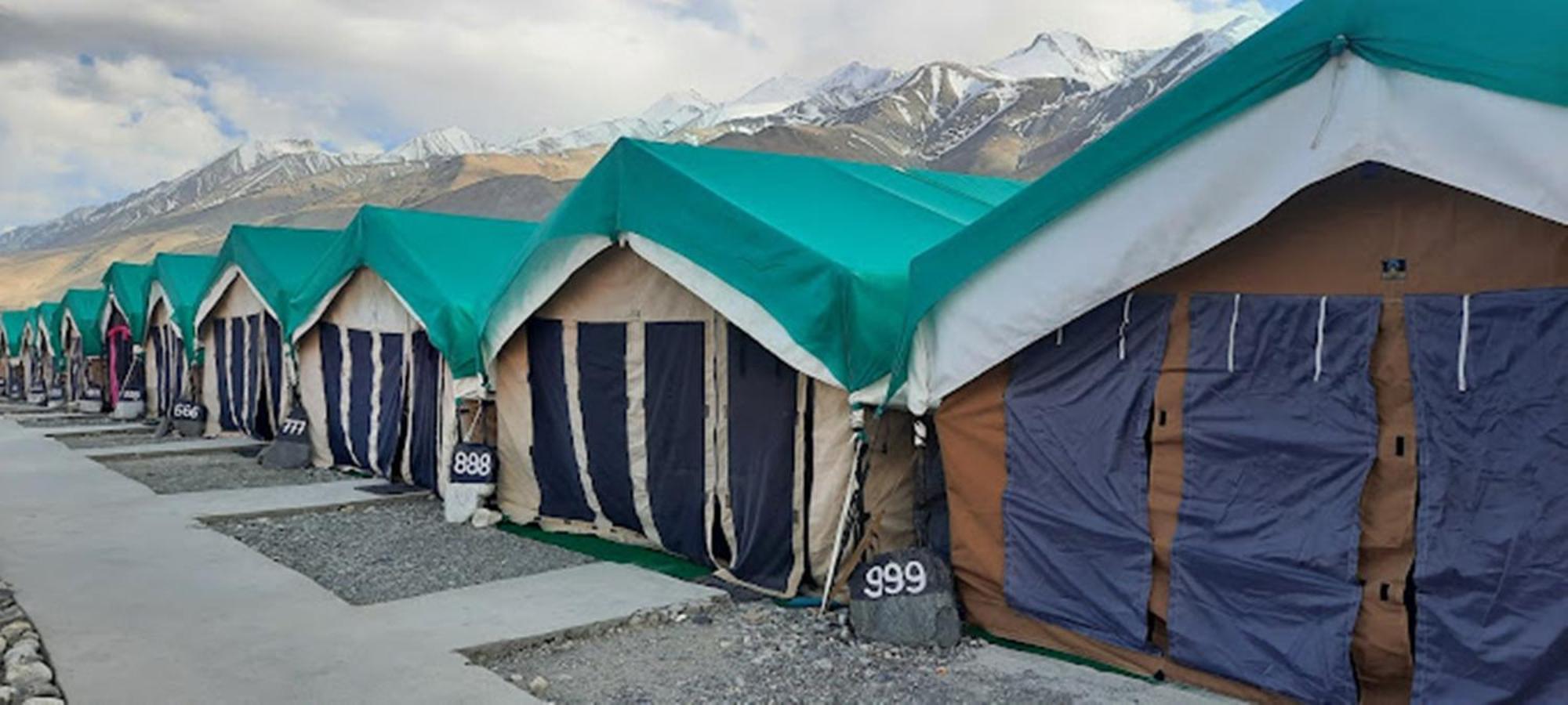 P3 Camp Pangong Bed & Breakfast Spangmik Bagian luar foto